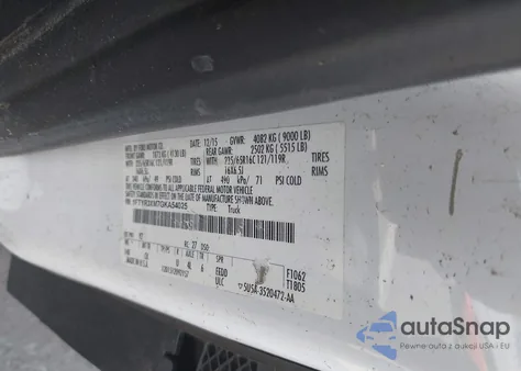 2016 Ford Transit-250 z USA, uszkodzony, nr VIN 1FTYR3XM7GKA54025